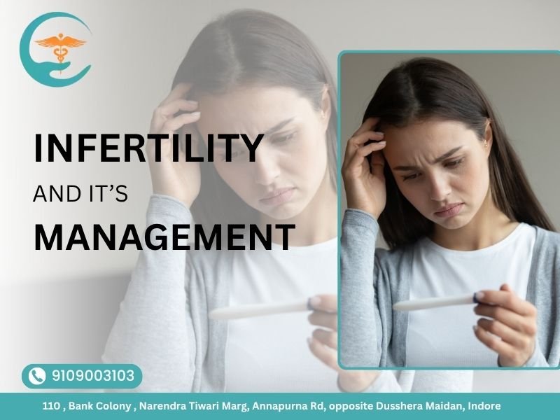 Woman looking concerned at a pregnancy test – Infertility Treatment in Indore with Dr. Krati Mehta Chandak.